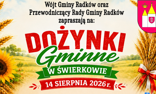Dożynki Gminne w Świerkowie 14 sierpnia 2026