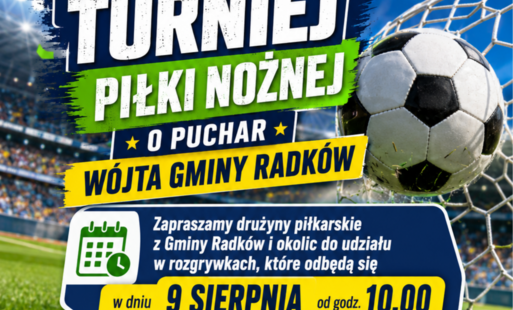 Turniej piłki nożnej o puchar Wójta Gminy Radków